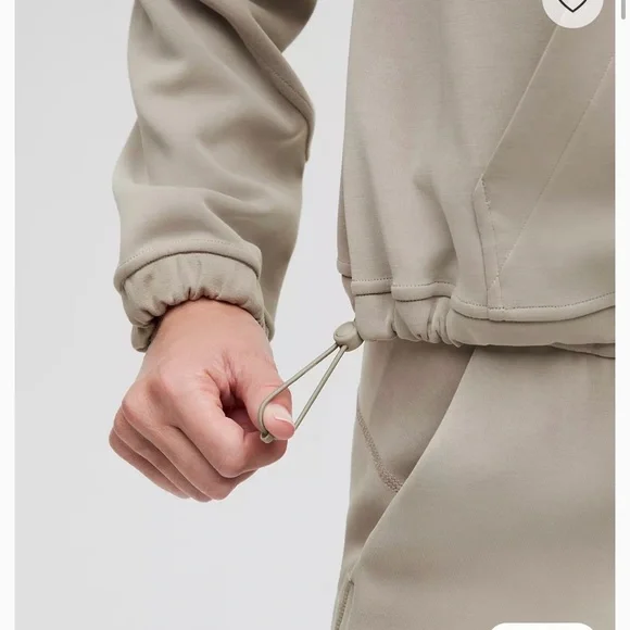 Lululemon Athletica Brushed Softstreme Half Zip - Picture 5 of 8